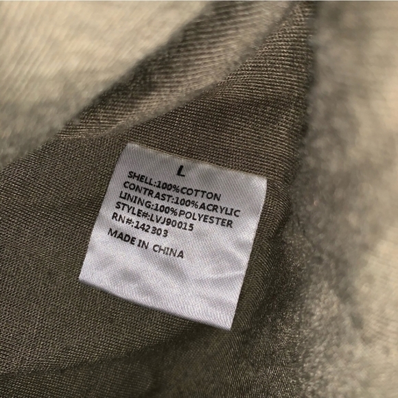 Fashionomics Aztec Olive Green Vest Size Large - Picture 8 of 8